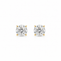 K18 ラウンド LGDスタッドピアス(IGI付)｜0.5～1.0ct