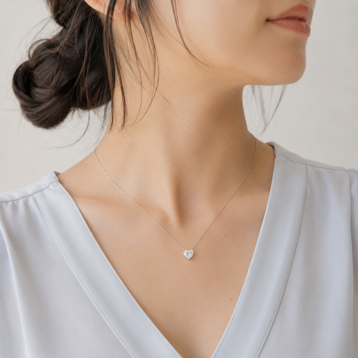 K18 LGDハートシェイプ ペンダントトップ | 0.5ct〜2.0ct