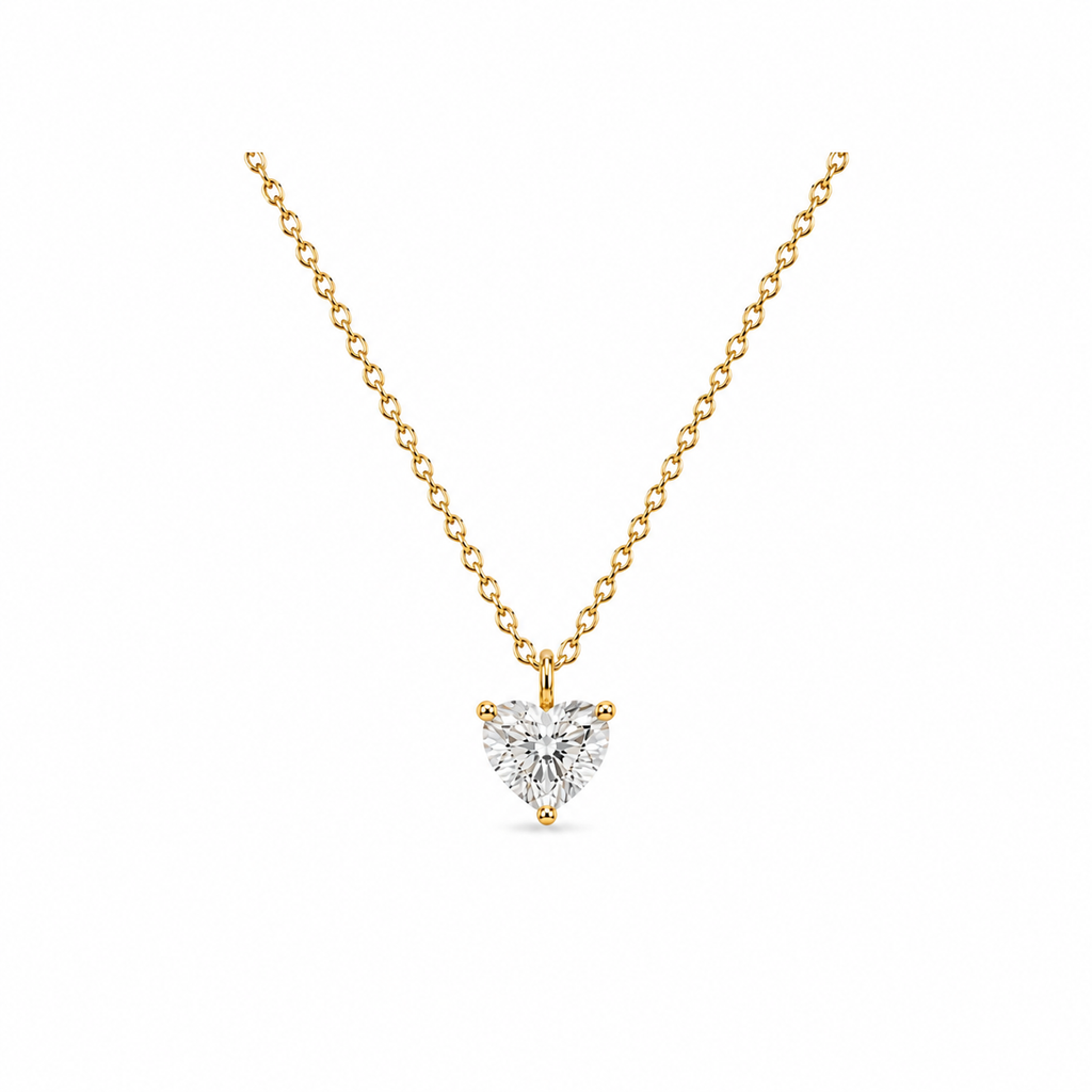 K18 LGDハートシェイプ ペンダントトップ | 0.5ct〜2.0ct