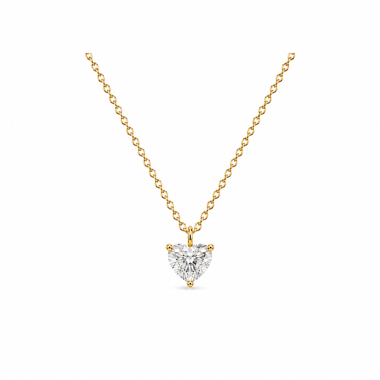 K18 LGDハートシェイプ ペンダントトップ | 0.5ct〜2.0ct