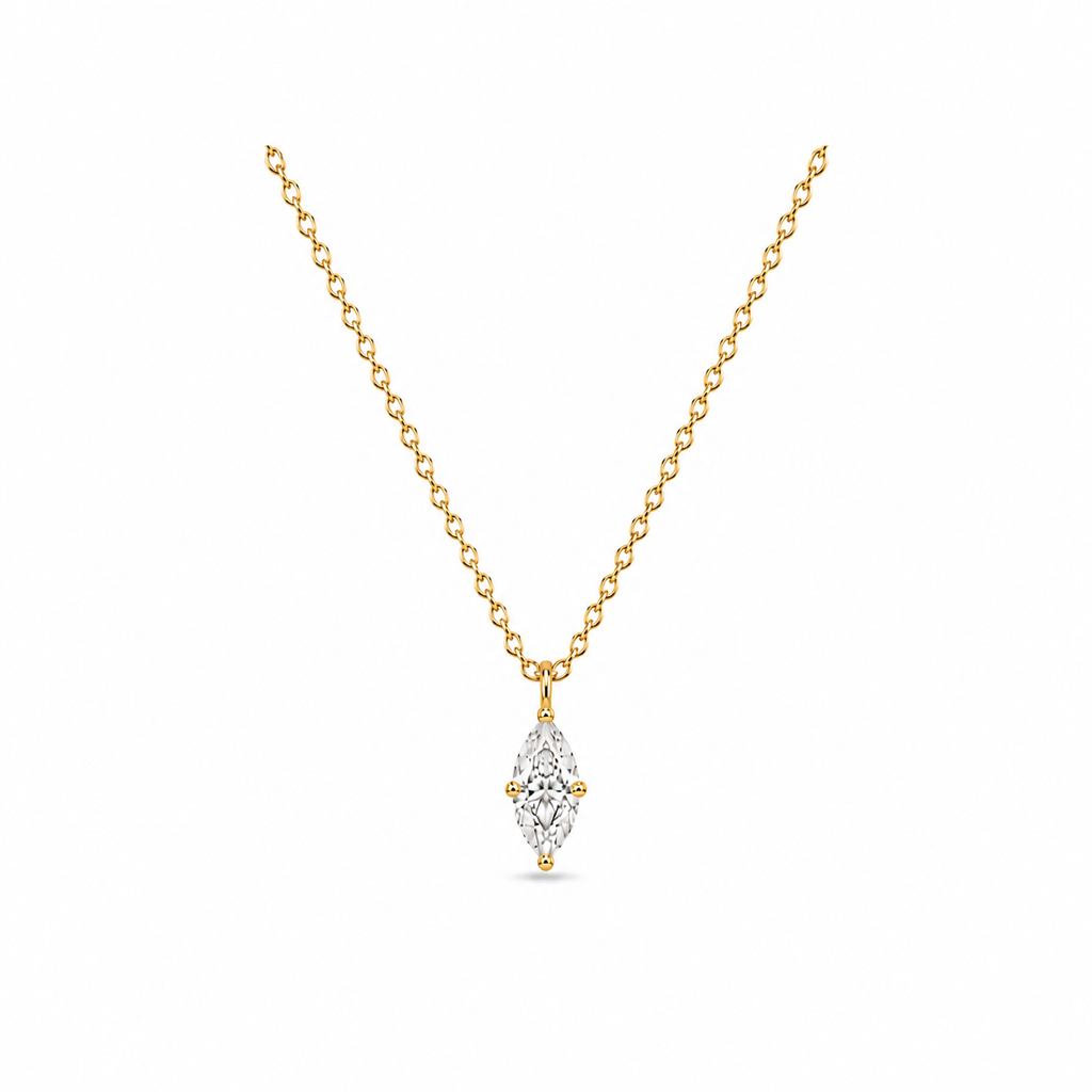 K18 LGDマーキスカット ペンダントトップ | 1.0ct〜2.0ct