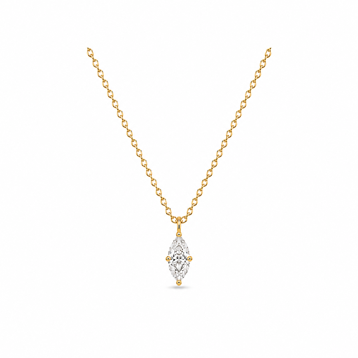 K18 LGDマーキスカット ペンダントトップ | 1.0ct〜2.0ct