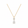 K18 LGDラウンド＆ペアデュオ ペンダントトップ | 0.3ct＋1.0ct〜2.0ct